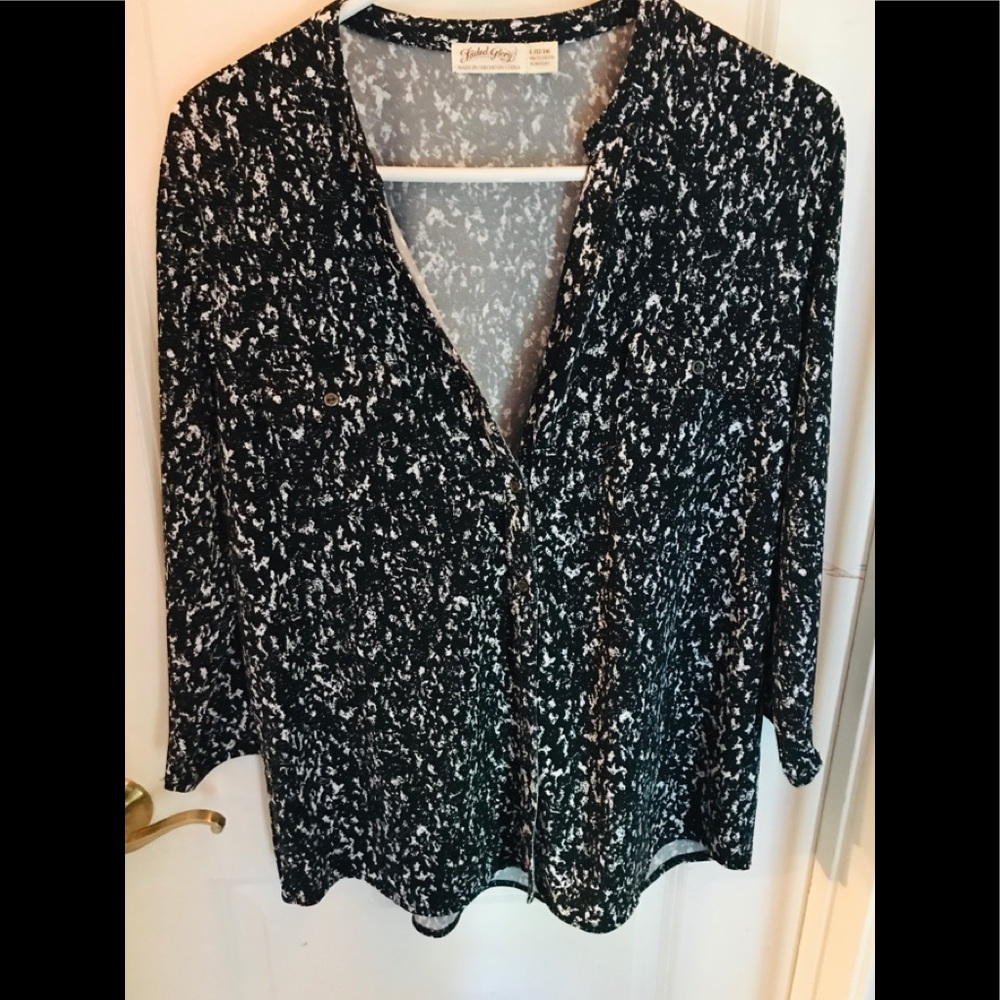 Faded Glory Button up Blouse